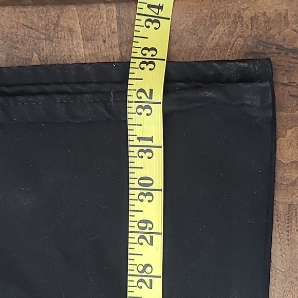 We The Free Jeans Women's sz 31 Black High Rise Loose Leg Distressed Denim Jean - Picture 10 of 10